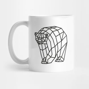 Origami Polar Bear Mug